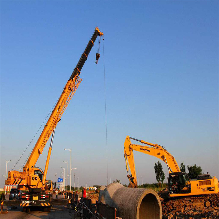 周村25吨吊车吊8吨,最远吊多少米